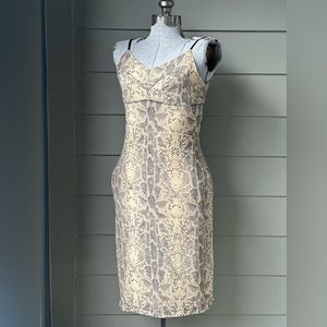 Y2K Guess snakeskin dress